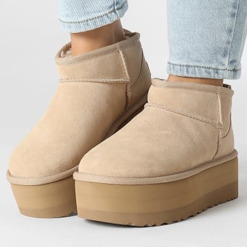 UGG - Boots Femme Classic Ultra Mini Plateform 1135092 Sand