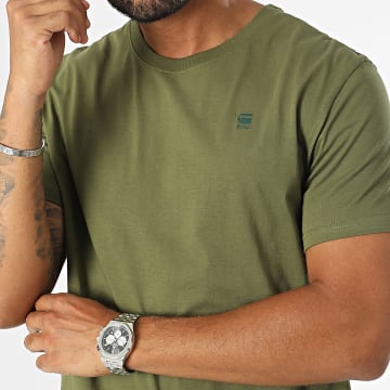 G-Star - Camiseta D16411-336 Verde caqui