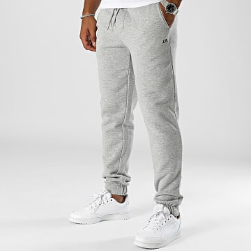 JJREBEL - Pantalon Jogging Gorm Gris Chiné