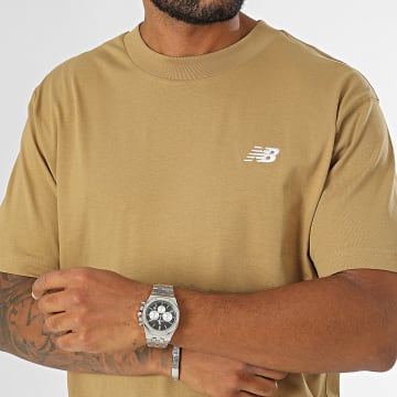 New Balance - T-shirts MT41509 Camel