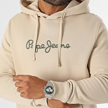 Pepe Jeans - Sweat Capuche New Joe Beige