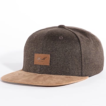 Reell Jeans - Camel Bruin Suède Snapback Cap