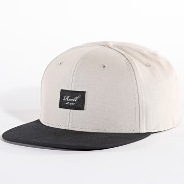 Reell Jeans - Pitchout Snapback Cap Taupe Zwart