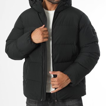 Tommy Hilfiger - Doudoune Capuche Down Hooded Puffer 6599 Noir