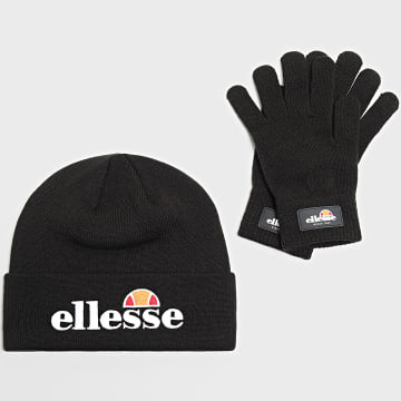 Ellesse - Set di cappello e guanti SAAZ0783 Nero