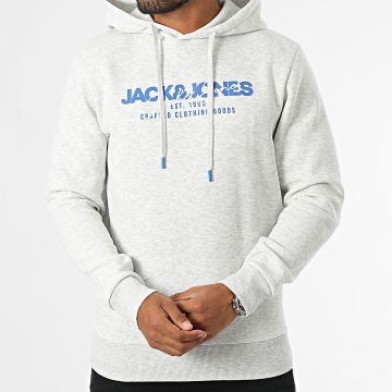 Jack And Jones - Alvis Hoodie Heide Grijs