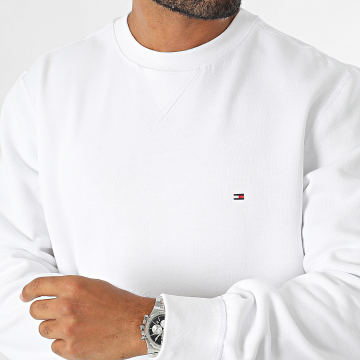 Tommy Hilfiger - Sweat Crewneck Essential Fleece 7232 Blanc