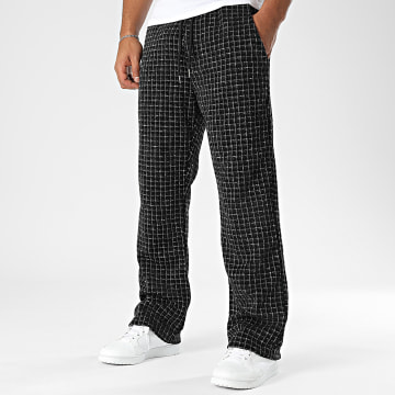 Uniplay Pantalon A Carreaux Noir LaBoutiqueOfficielle