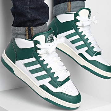 Adidas Sportswear - Baskets Montantes Rapid Court Mid JP5869 Cloud White Green