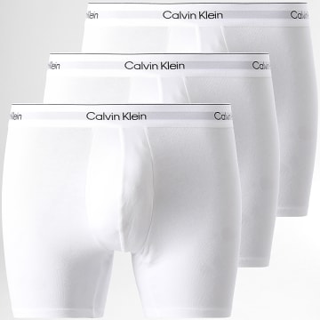 Calvin Klein - Lot De 3 Boxers NB3964A Blanc