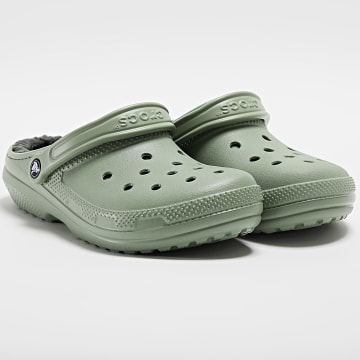 Crocs - Klassiek gevoerde klomp 203591 Mos