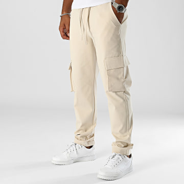 Frilivin - Pantalon Cargo Beige