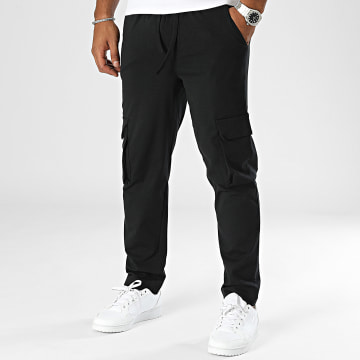 Frilivin - Pantalon Cargo Noir