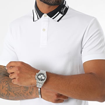 Guess - Polo Manga Corta M4BP66-J1314 Blanco