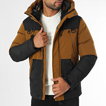 Kymaxx - Camel Parka met capuchon