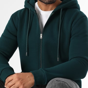 LBO - Sweat met capuchon 3594 Flesgroen