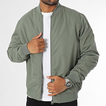 Only And Sons - Leon Bomber Jacket Licht Khaki Groen