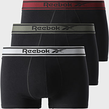 Reebok - Set di 3 boxer 15043 nero