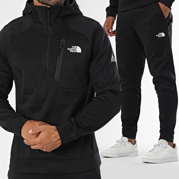 The North Face - Chándal Fleece A893R A893S Negro