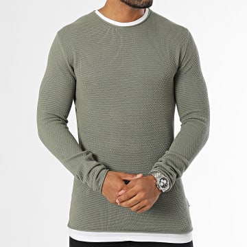 Tiffosi - Alabastro Sweater Kaki Groen