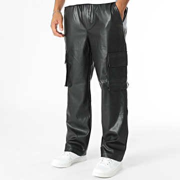 Uniplay - Pantalon Cargo Noir