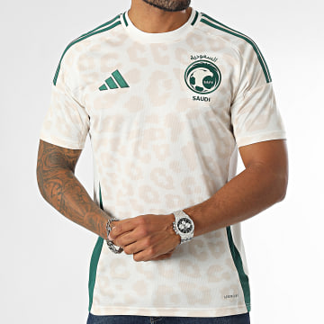 Adidas Performance - Camiseta de fútbol de Arabia Saudí IT2758 Beige