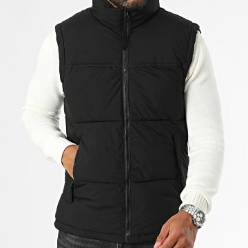 Kymaxx - Cappotto senza maniche nero