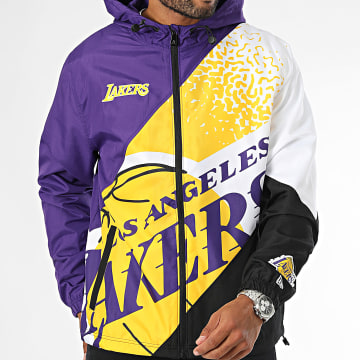 New Era - NBA Los Angeles Lakers Zip Jas 60571294 Geel Wit Purper