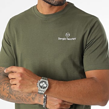 Sergio Tacchini - Vet T-shirt 40851 Kaki Groen