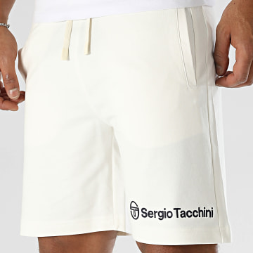 Sergio Tacchini - Short Jogging Asis 024 40860 Blanc Cassé