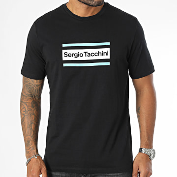 Sergio Tacchini - Tee Shirt Lared 41028 Noir