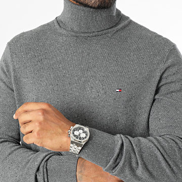 Tommy Hilfiger - Maglione a girocollo in Pima Cotton Cashmere 8048 grigio screziato