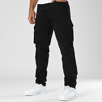 Blend - Hurricane Loszittende Cargo Jeans 20717303 Zwart