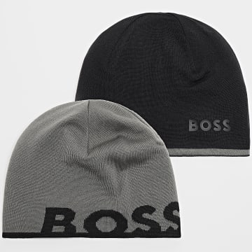 BOSS - Arev Reversible Beanie 50527600 Grigio Nero