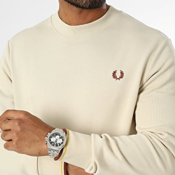 Fred Perry - Sudadera cuello redondo M7535 Beige