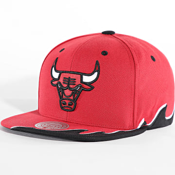 Mitchell and Ness - Chicago Bulls Rising Tide Snapback Cap HS8496 Rood