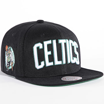 Mitchell and Ness - Gorra Boston Celtics Triple Play Snapback HS8576 Negra