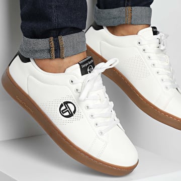 Sergio Tacchini - Gran Torino Refresh Sneakers STM427225 Wit Zwart Nicotine