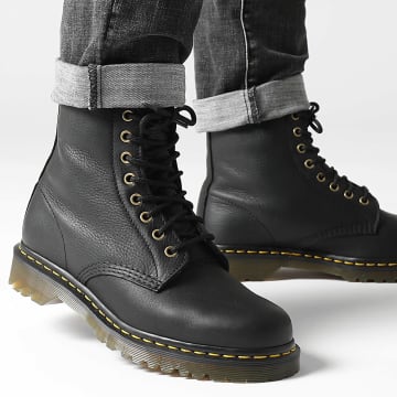 Dr Martens - Laarzen 1460 Grizzly Zwart