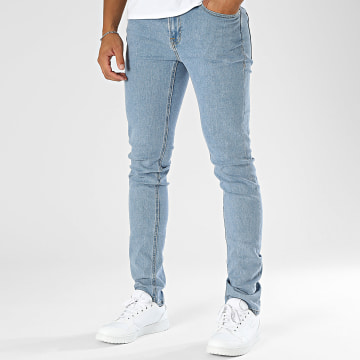 JJREBEL - Jean Slim Luke Craft Bleu Denim