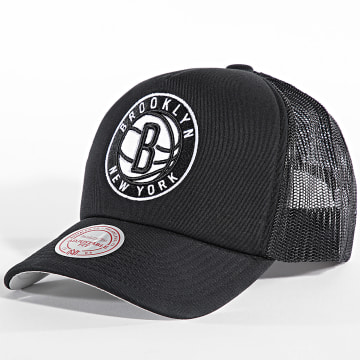 Mitchell and Ness - Evergreen Trucker Cap Brooklyn Nets HT8032 Zwart