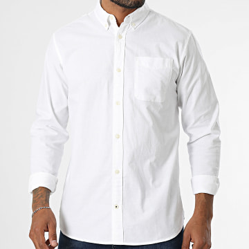 Produkt - Chemise Manches Longues Keith Oxford Blanc
