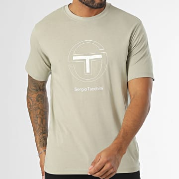 Sergio Tacchini - Tee Shirt Libero 024 40858 Vert Kaki Clair