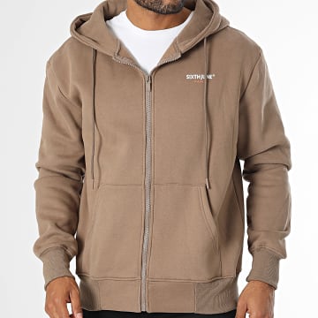 Sixth June - Sudadera con cremallera marrón