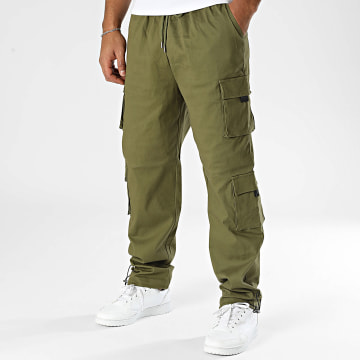 Sixth June - Pantalon Cargo Vert Kaki