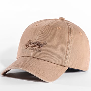 Superdry - Gorra Vintage Bordada W9010193A Marrón