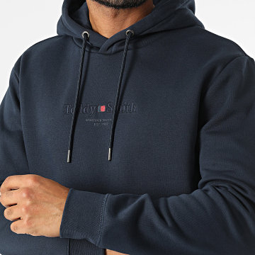 Teddy Smith - Sweat Capuche Jim 10816997D Bleu Marine