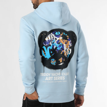 Teddy Yacht Club - Art Serie 2 Hoodie Lichtblauw