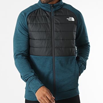 The North Face - Veste Zippée Reaxion Hybrid A8946 Noir Bleu Marine