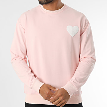 Zelys Paris - Sweat Crewneck Zuma Rose Blanc